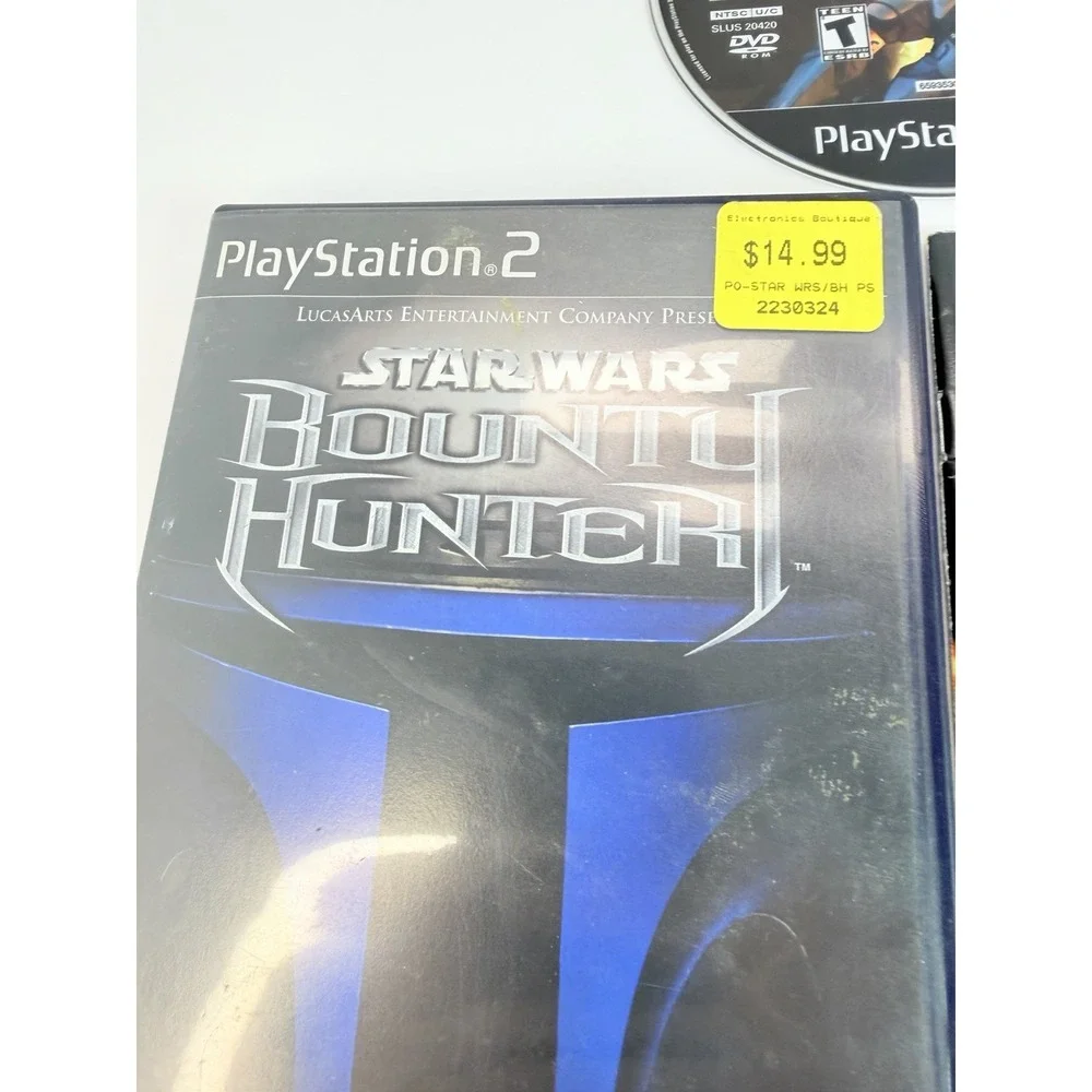 Star Wars: Bounty Hunter Limited Edition (PlayStation 2, PS2) CIB w/ Reg